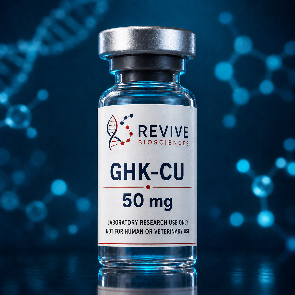 REVIVE GHK-Cu 50 mg laboratory research vial